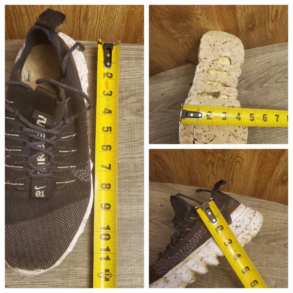 Nike Space Hippie 01 Running‎ Sneakers Mens Size 9 Black
